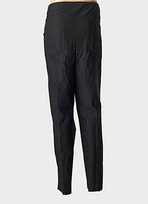 Jegging tissage popeline taille normale noir ADELINA BY SCHEITER femme