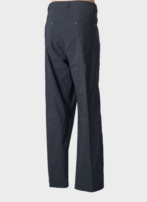 Pantalon droit stretch taille normale bleu NO SECRET femme