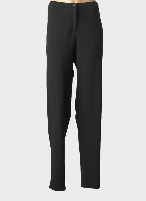 Pantalon droit stretch taille normale noir MERI & ESCA femme