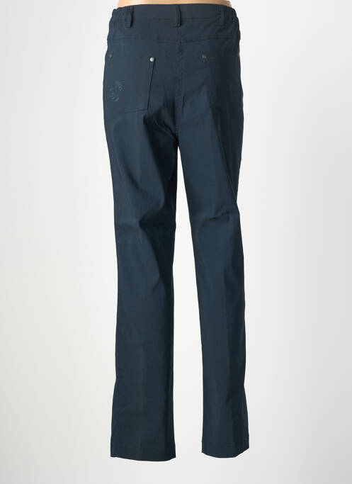 Pantalon droit stretch taille normale bleu NO SECRET femme