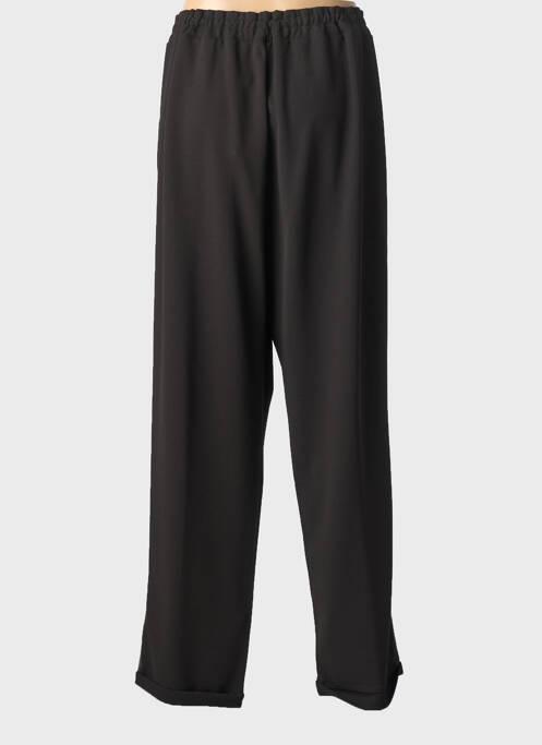Pantalon droit stretch taille normale noir SEE YOU femme