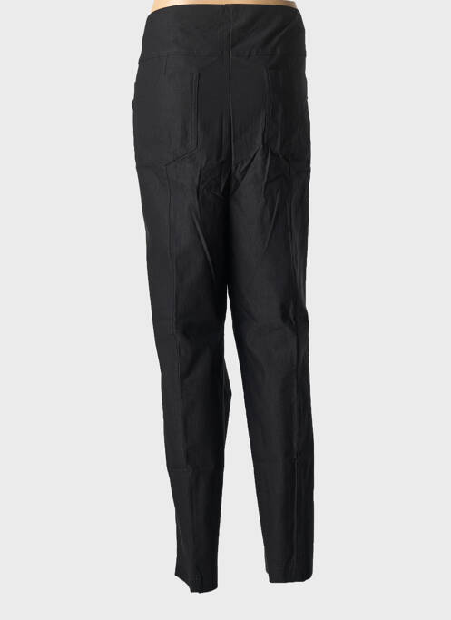 Jegging tissage popeline taille normale noir ADELINA BY SCHEITER femme