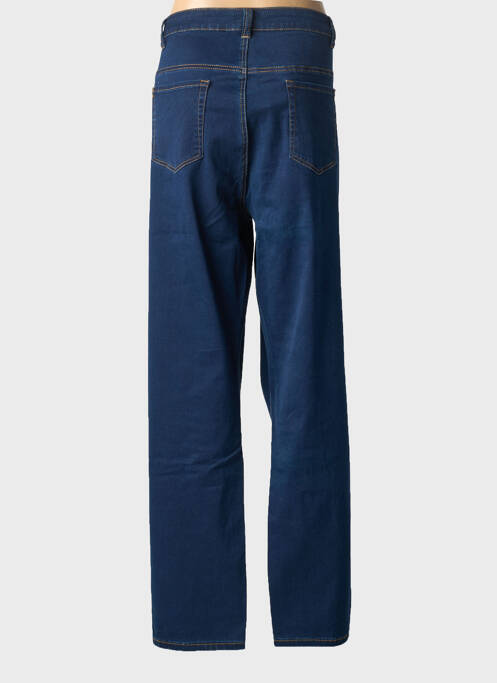 Pantalon droit stretch taille normale bleu CISO femme