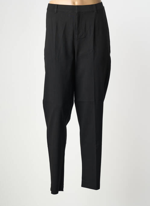 Pantalon droit stretch taille normale noir CISO femme