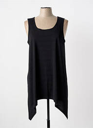 Top coupe fluide fines bretelles noir JEAN MARC PHILIPPE femme