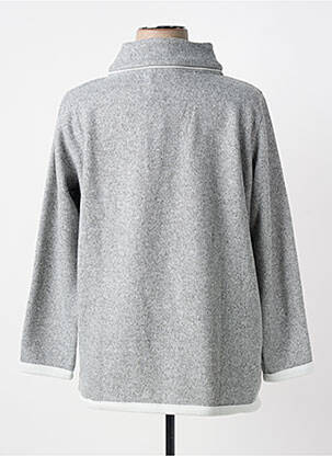 Pull manches longues manches longues gris SEE YOU femme