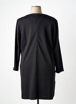 Robe mi-longue manches longues manches longues noir NO SECRET femme