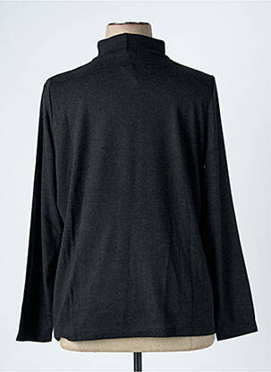Sous-pull manches longues manches longues noir GRIFFON femme