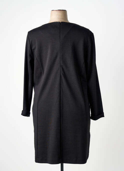 Robe mi-longue manches longues manches longues noir NO SECRET femme