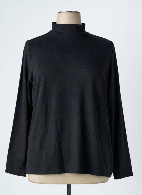 Sous-pull manches longues manches longues noir GRIFFON femme