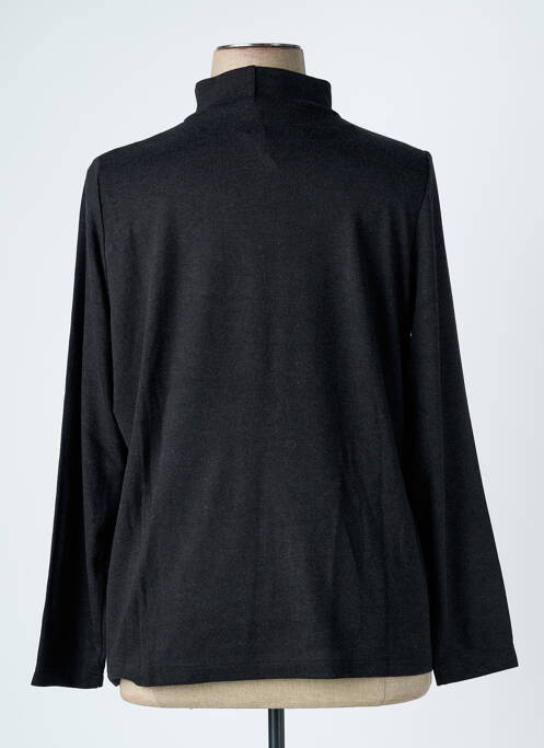 Sous-pull manches longues manches longues noir GRIFFON femme