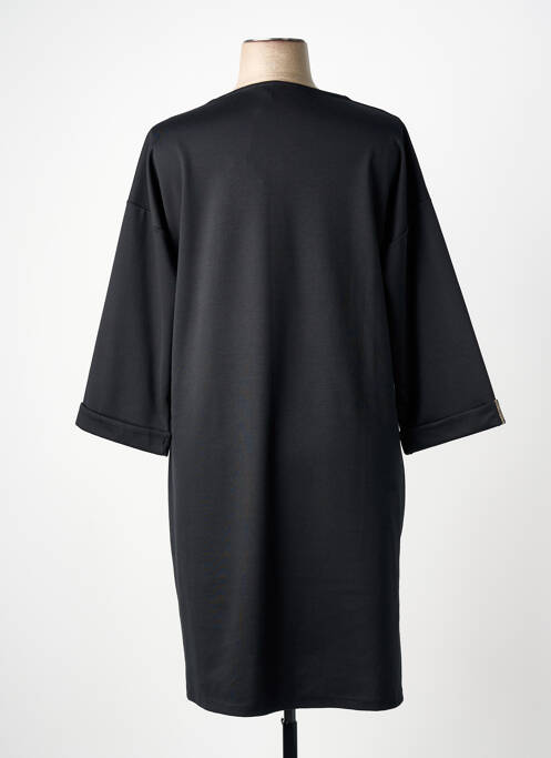 Robe mi-longue noir FRANCK ANNA femme