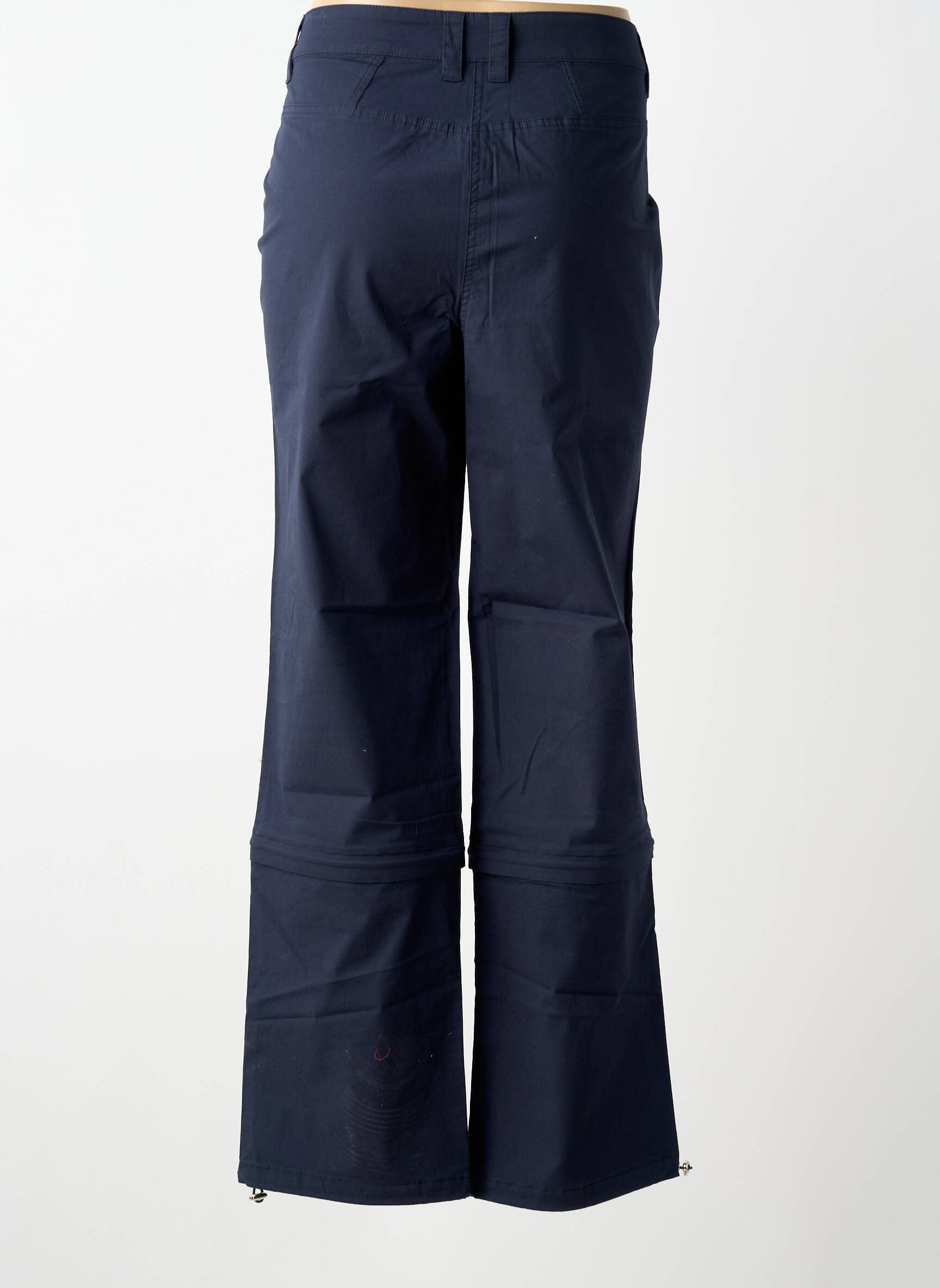 Pantalon droit stretch taille normale bleu SHEEGO femme