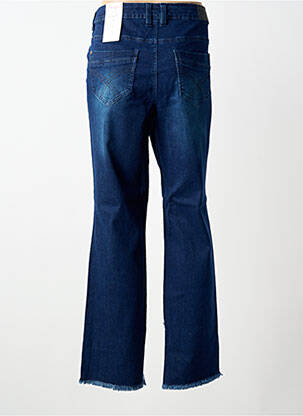 Jeans coupe droite stretch taille normale bleu SHEEGO femme