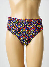 Bas de maillot de bain imprimé fantaisie culotte bleu AUBADE femme