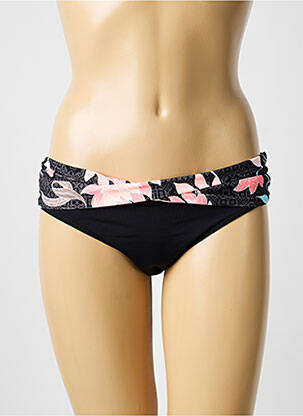 Bas de maillot de bain imprimé fantaisie culotte noir SEAFOLLY femme