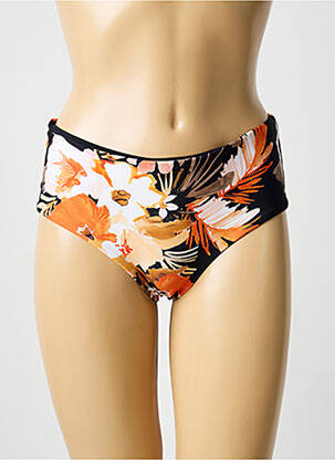 Bas de maillot de bain imprimé fantaisie culotte noir SEAFOLLY femme