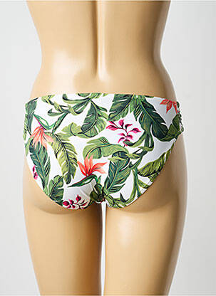 Bas de maillot de bain imprimé fantaisie culotte vert SEAFOLLY femme