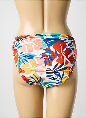 Bas de maillot de bain imprimé fantaisie culotte bleu BLUELOBSTER femme
