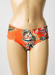 Bas de maillot de bain imprimé fantaisie culotte orange SEAFOLLY femme