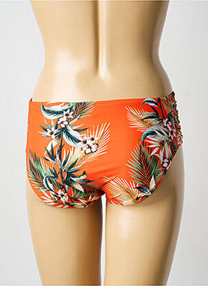 Bas de maillot de bain imprimé fantaisie culotte orange SEAFOLLY femme