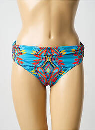Bas de maillot de bain imprimé fantaisie culotte bleu BLUELOBSTER femme