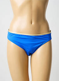 Bas de maillot de bain culotte culotte bleu GRAIN DE SABLE femme