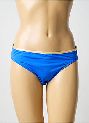 Bas de maillot de bain culotte culotte bleu GRAIN DE SABLE femme