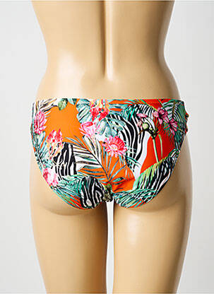 Bas de maillot de bain imprimé fantaisie culotte vert LISE CHARMEL femme