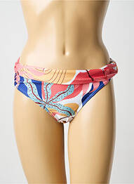 Bas de maillot de bain imprimé fantaisie culotte bleu BLUELOBSTER femme