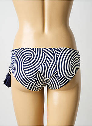 Bas de maillot de bain imprimé fantaisie culotte bleu PRINCESSE TAM-TAM femme