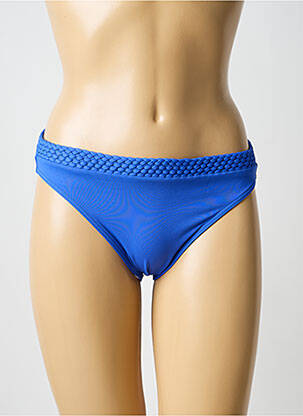 Bas de maillot de bain culotte culotte bleu IODUS femme