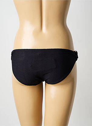 Bas de maillot de bain tissage texturé culotte noir SEAFOLLY femme