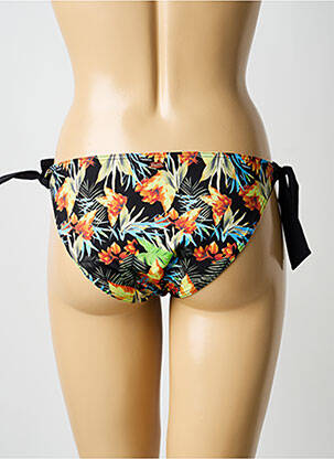 Bas de maillot de bain imprimé fantaisie culotte noir BLUELOBSTER femme