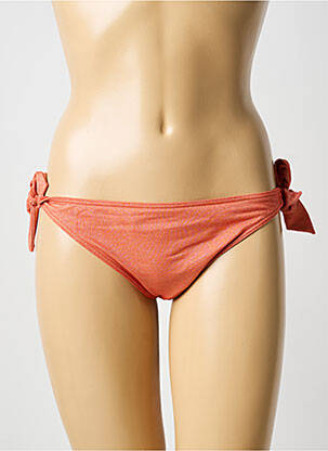 Bas de maillot de bain orange BLUE LOBSTER femme
