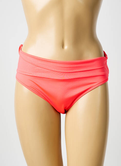 Bas de maillot de bain réversible culotte rose ANTIGEL femme