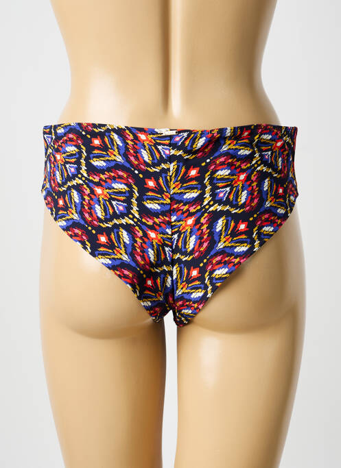 Bas de maillot de bain imprimé fantaisie culotte bleu AUBADE femme