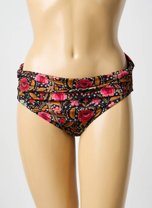 Bas de maillot de bain imprimé fantaisie culotte noir BLUE LOBSTER femme