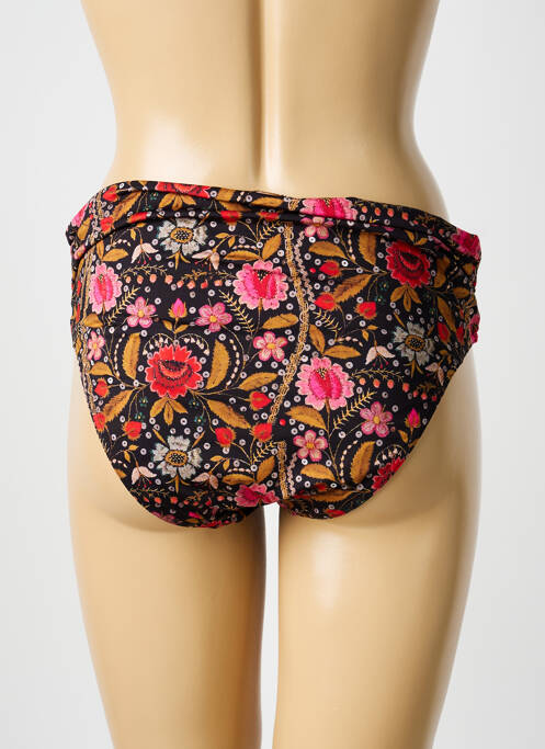 Bas de maillot de bain imprimé fantaisie culotte noir BLUE LOBSTER femme