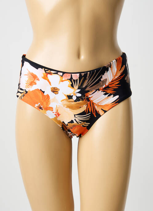 Bas de maillot de bain imprimé fantaisie culotte noir SEAFOLLY femme