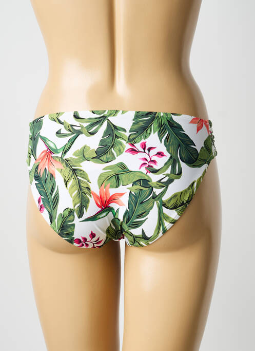 Bas de maillot de bain imprimé fantaisie culotte vert SEAFOLLY femme