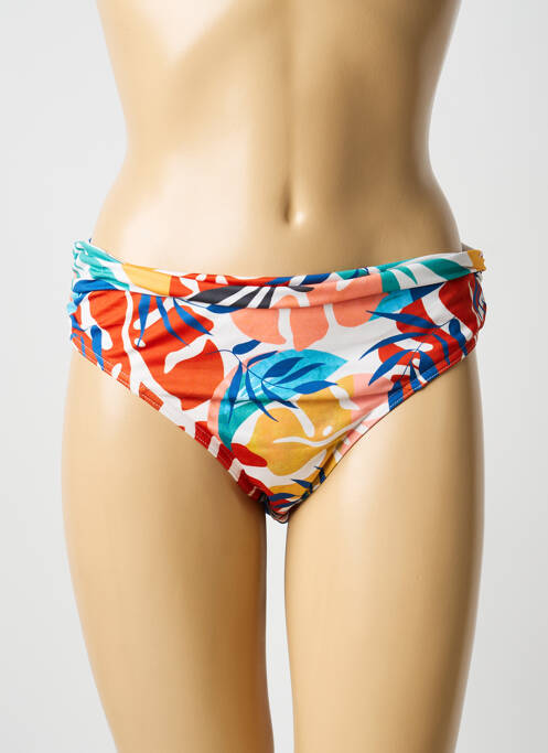 Bas de maillot de bain imprimé fantaisie culotte bleu BLUELOBSTER femme