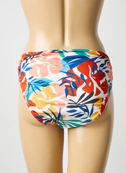 Bas de maillot de bain imprimé fantaisie culotte bleu BLUELOBSTER femme
