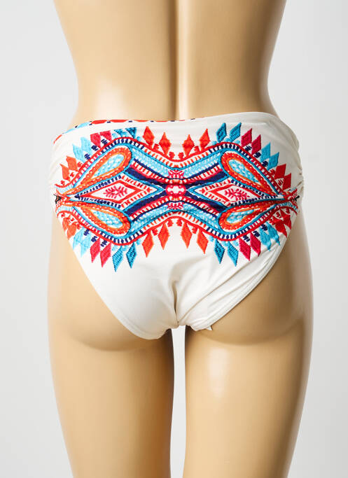 Bas de maillot de bain imprimé fantaisie orange BLUELOBSTER femme