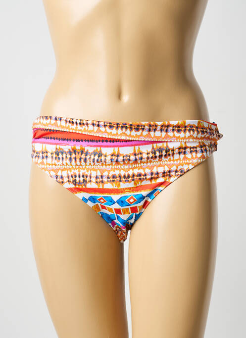 Bas de maillot de bain imprimé fantaisie culotte bleu BLUELOBSTER femme