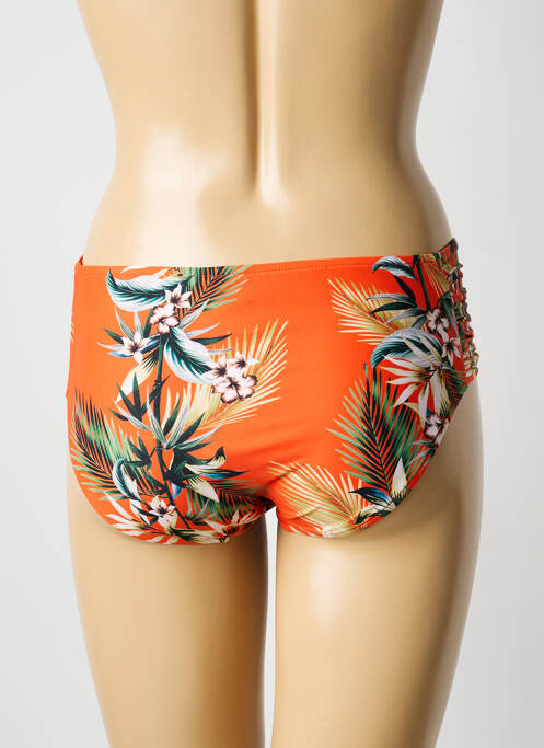 Bas de maillot de bain imprimé fantaisie culotte orange SEAFOLLY femme