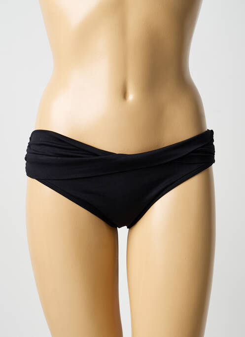 Bas de maillot de bain tissage satiné culotte noir SEAFOLLY femme