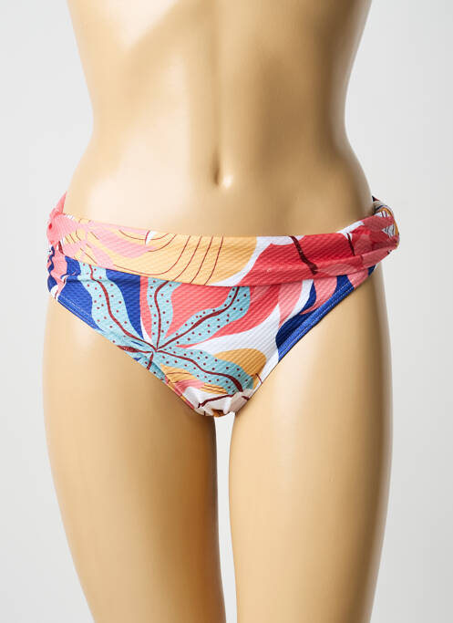 Bas de maillot de bain imprimé fantaisie culotte bleu BLUELOBSTER femme