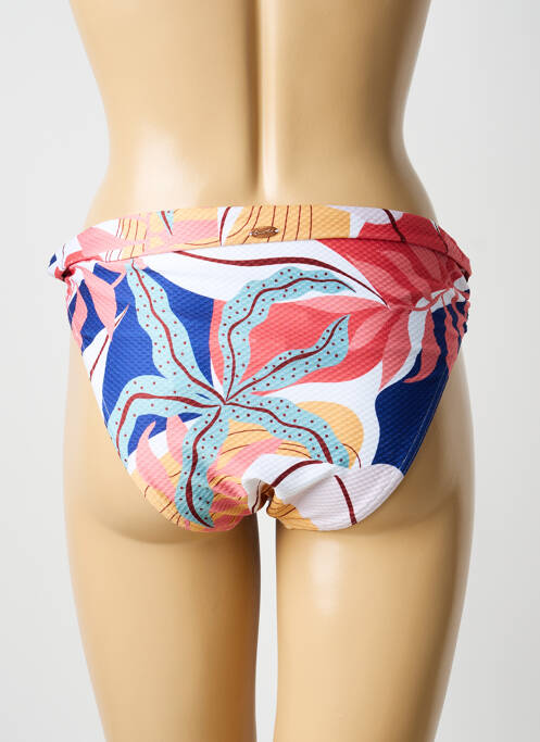 Bas de maillot de bain imprimé fantaisie culotte bleu BLUELOBSTER femme
