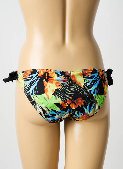 Bas de maillot de bain imprimé fantaisie culotte noir BLUELOBSTER femme